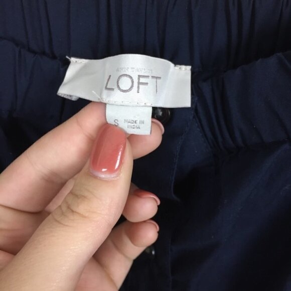 [Loft] Off the Shoulder Button Down Dress - Picture 6 of 8